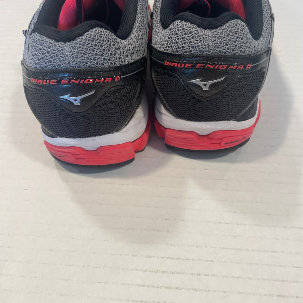 Mizuno Women's Wave Enigma 6W gray  pink running shoes athletic sneakers gym - Picture 15 of 15
